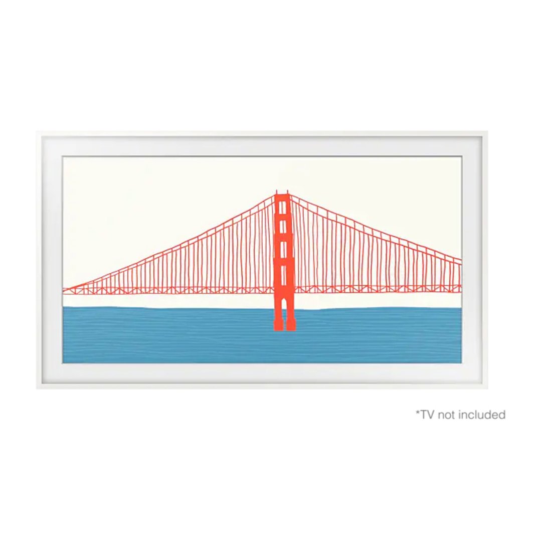 Samsung 43" White Customisable Modern Frame VG-SCFA43WTBRU