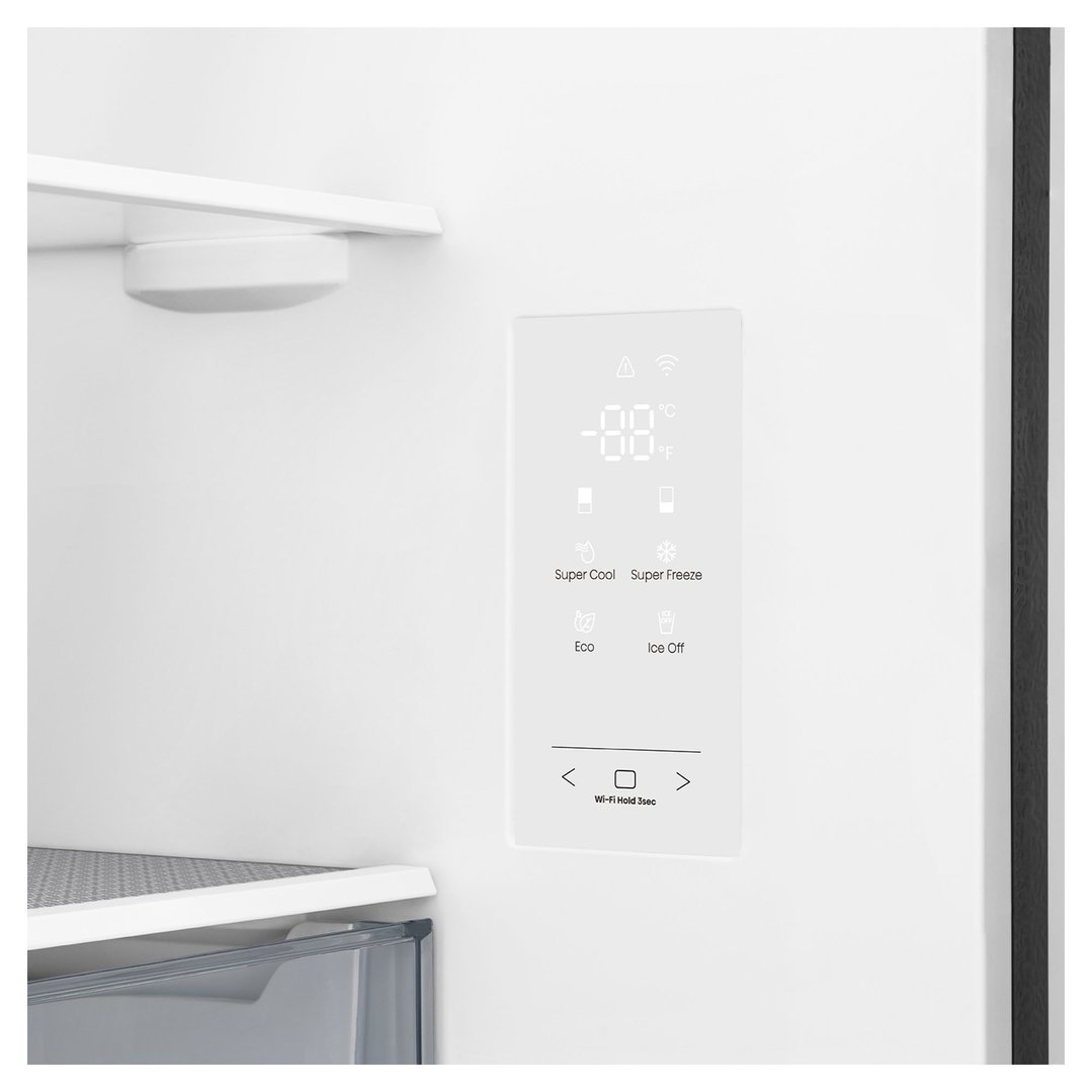 Hisense 544L PureFlex French Door Fridge - Silver HRFD537SW