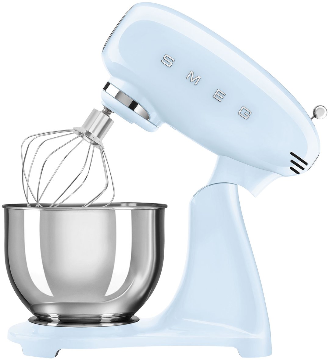 Smeg 50's Style Retro Stand Mixer - Pastel Blue SMF05PBAU