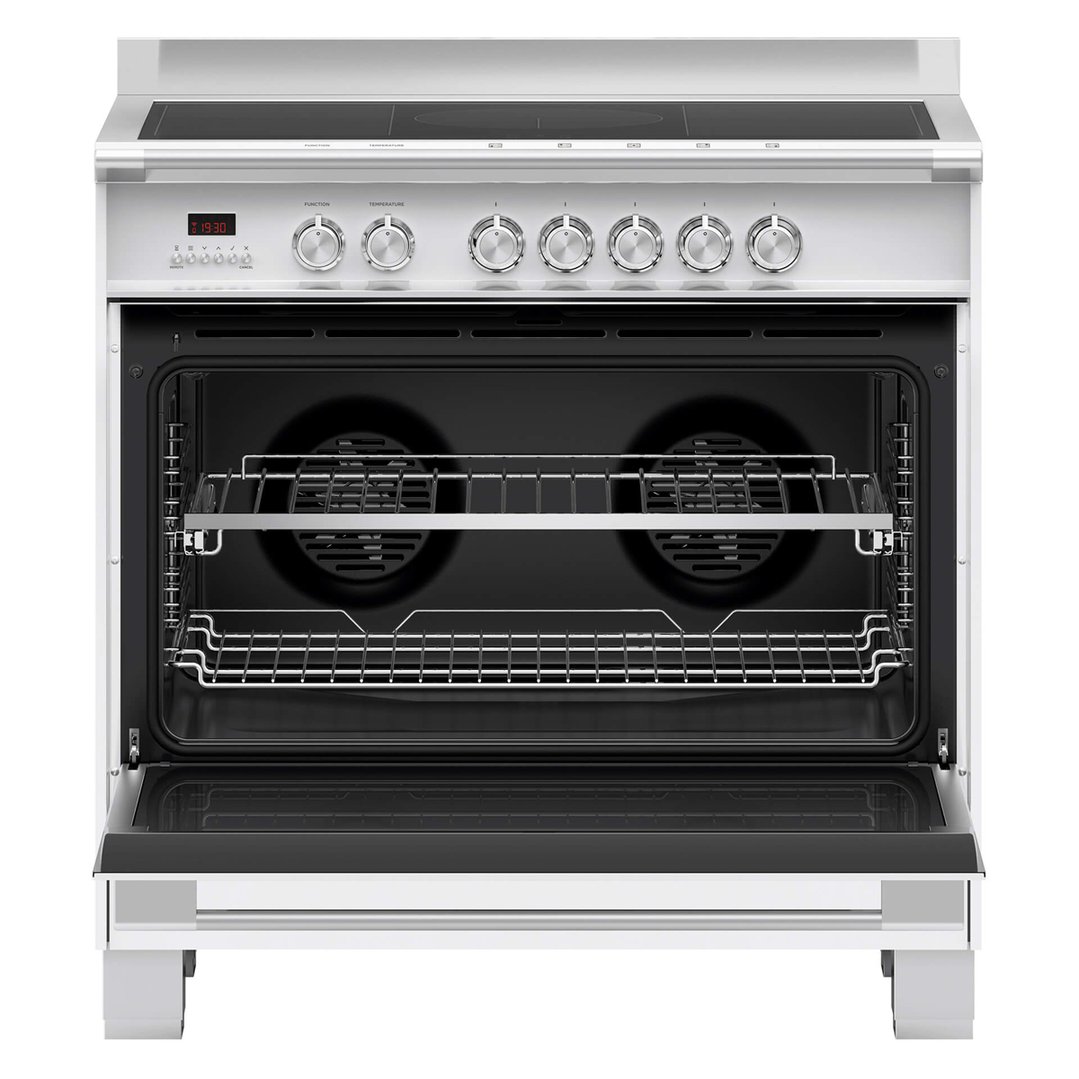 Fisher & Paykel 90cm Series 7 Classic 5 Zone Induction Cooker, 2 SmartZones OR90SCI4W1