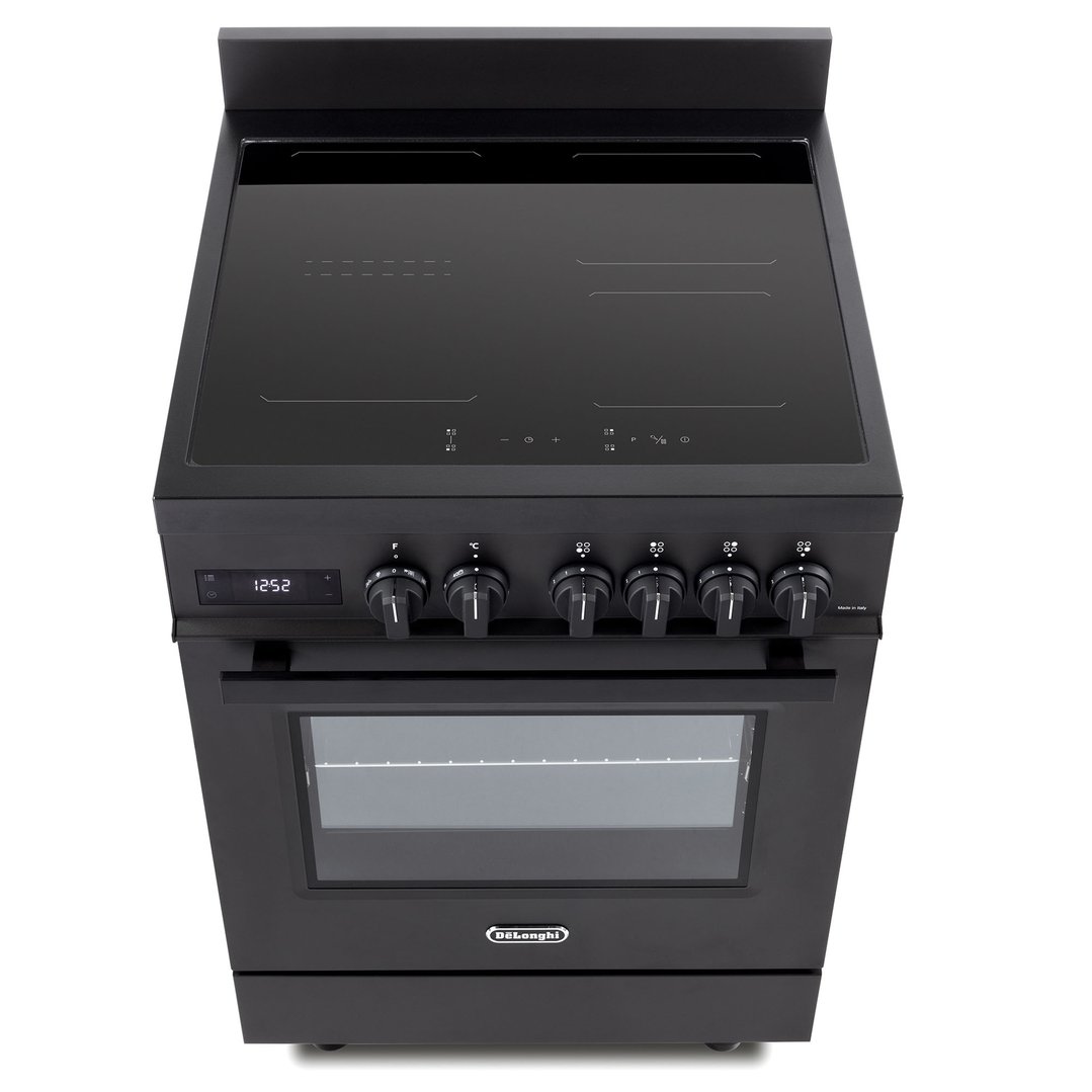 Delonghi 60cm Freestanding Deluxe Induction Cooker - Anthracite PRO66MALIN