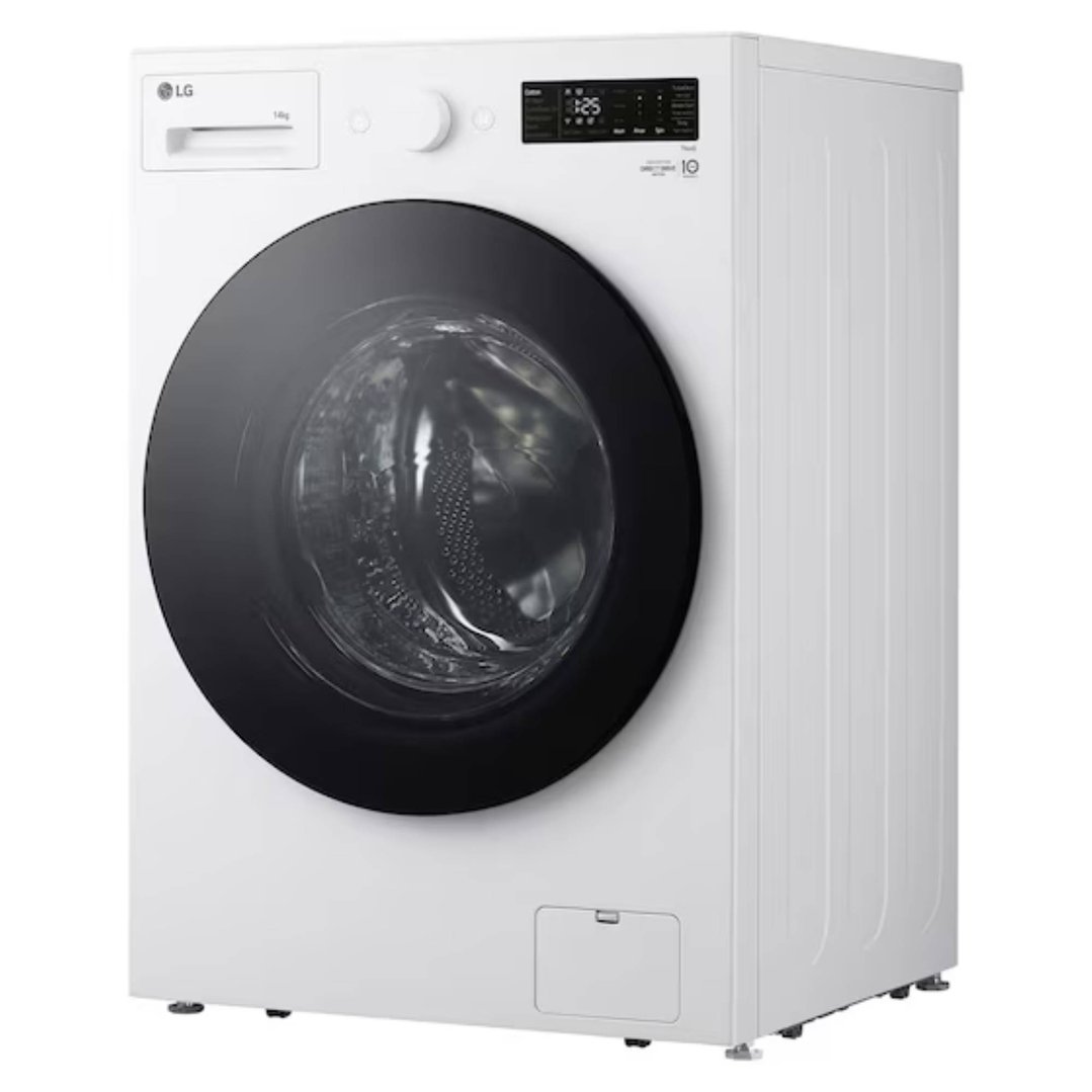 LG 14kg XL Series AI Front Load Washing Machine in Matte White WXLS-1014WX