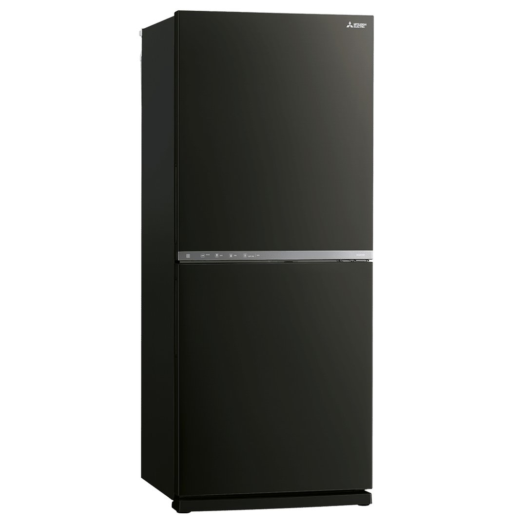 Mitsubishi Electric 421L HS Steel Series Bottom Mount Fridge - Matte Black MR-HS421EX-MB-A