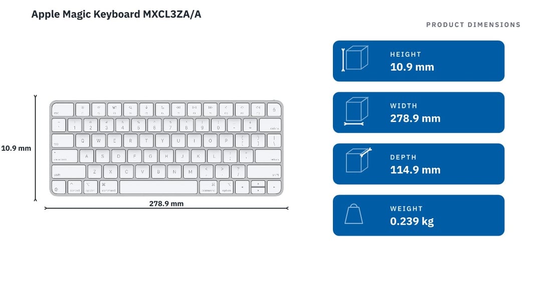 Apple Magic Keyboard MXCL3ZA/A