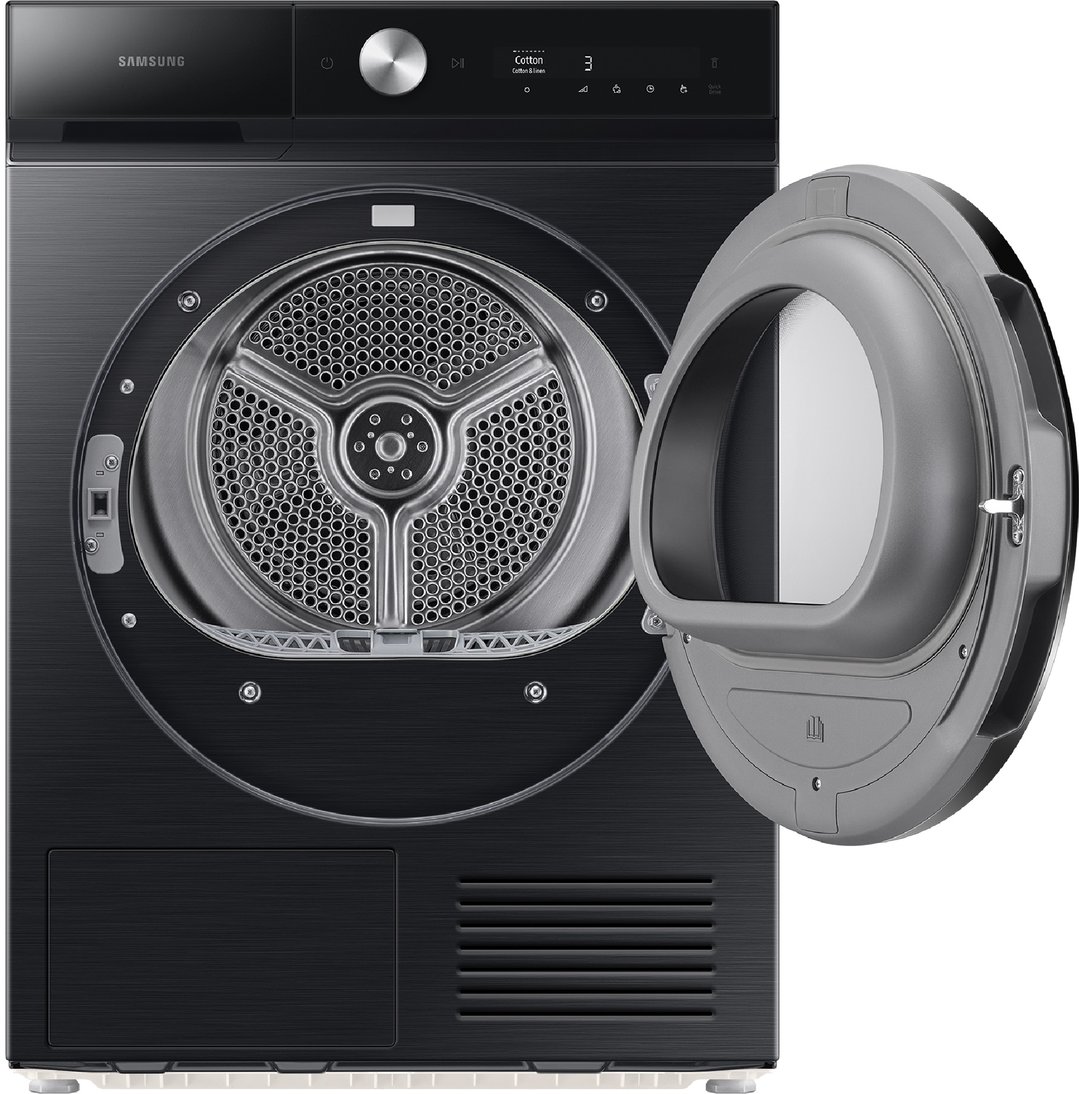 Samsung 9kg BESPOKE Smart Black Heat Pump Dryer DV90BB9440GB