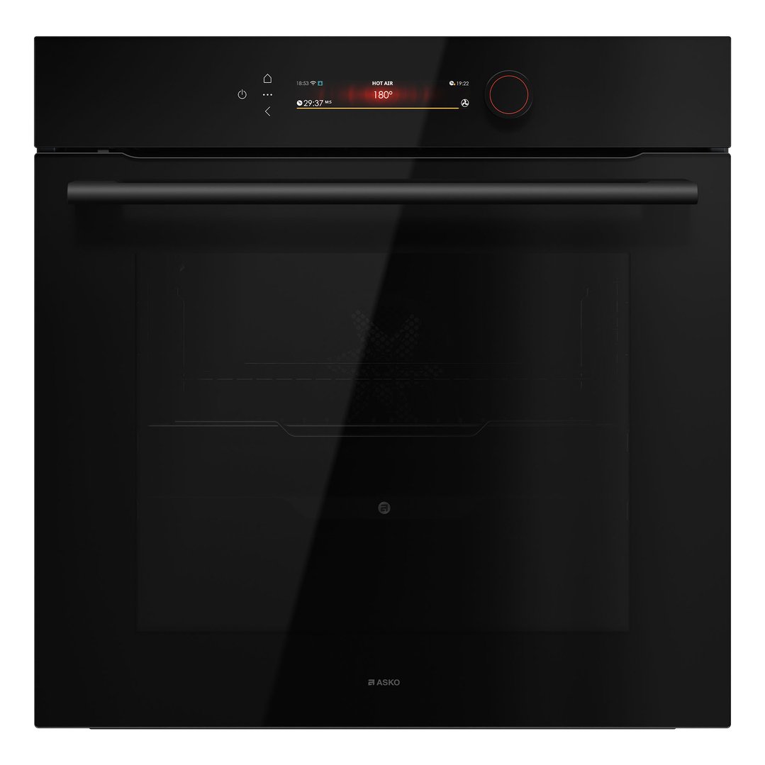 ASKO Craft Glass 60cm Pyrolytic Oven - Black Glass OTP56BGH-AU