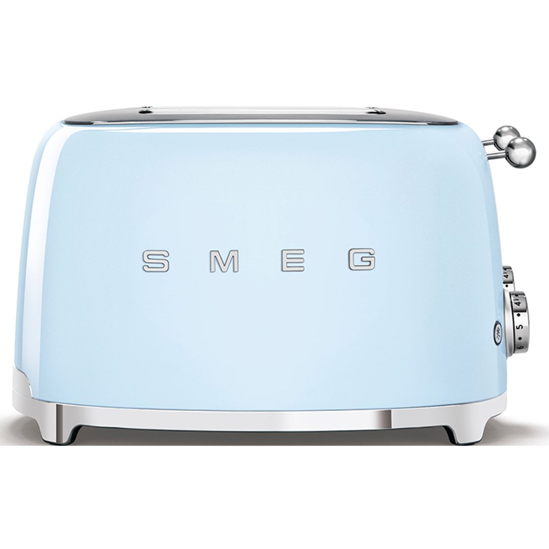 Smeg 50's Style 4 Slice Toaster Pastel Blue TSF03PBAU