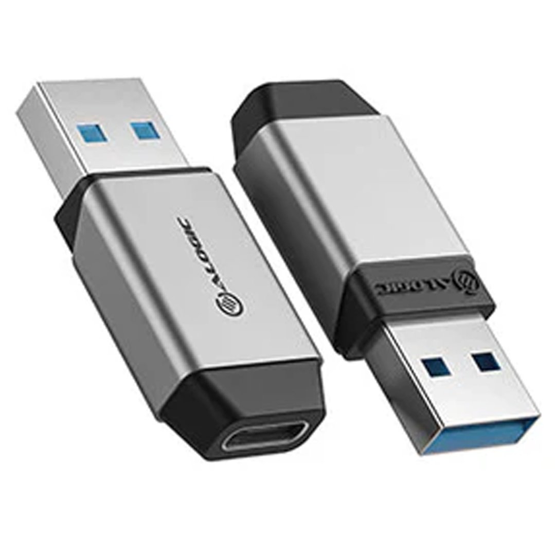 Alogic Ultra USB-A to USB-C Mini Adapter ULACMN-SGR