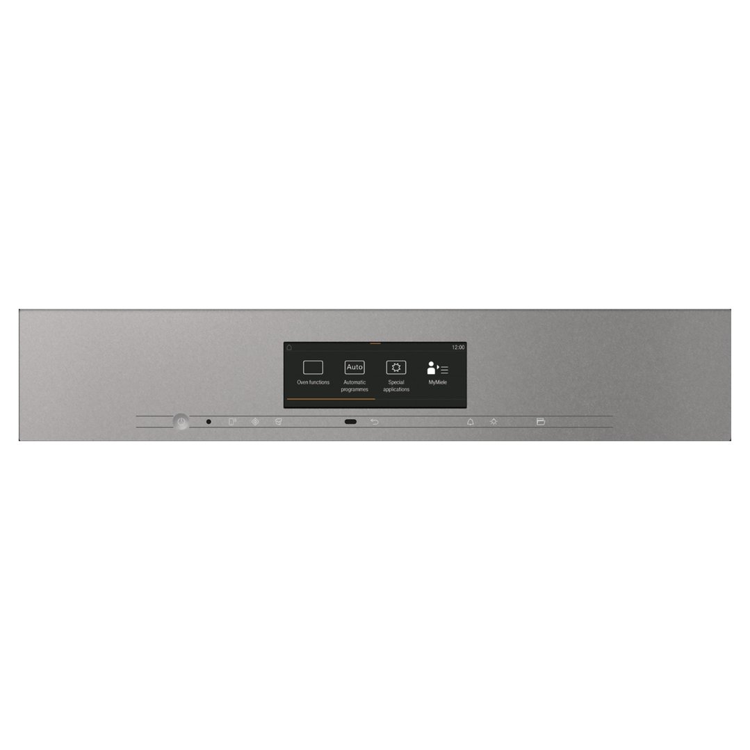 Miele 45cm Handleless 3in1 Speed Oven and Microwave Combination with Crisp Function Graphite Grey H7840BMXGRGR