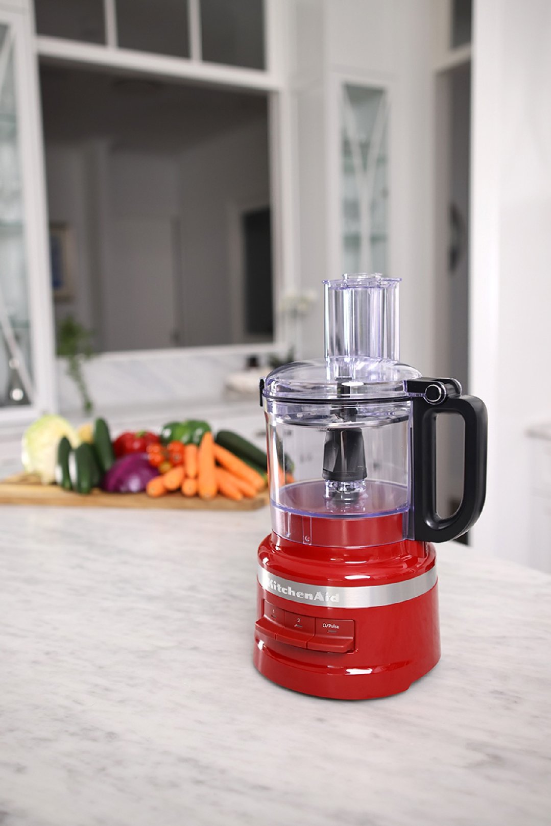 Kitchenaid 13 Cup Food Processor Empire Red 5KFP1319AER