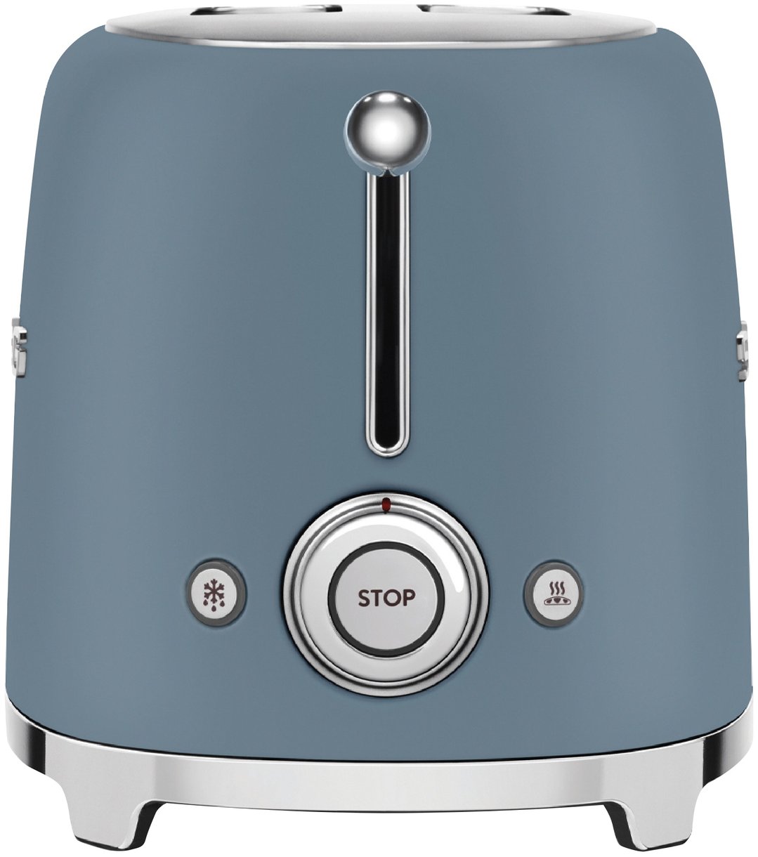 Smeg 50's Style 2 Slice Toaster - Storm Blue TSF01SBMAU