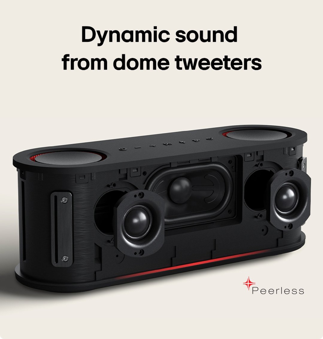 LG xboom Bounce Portable Bluetooth Speaker BOUNCE