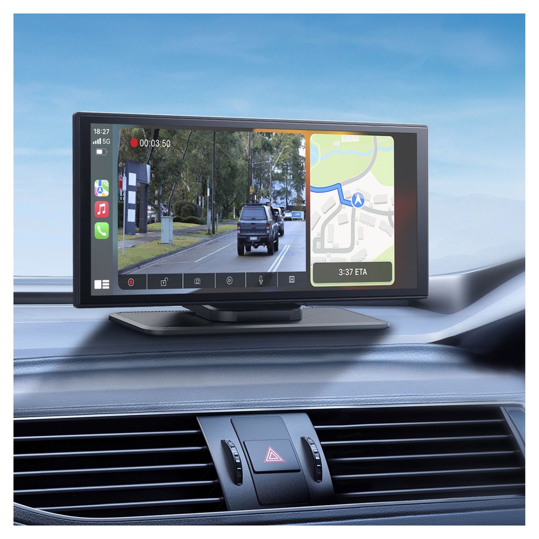Laser 12" CarPlay Android Auto Dual Camera NAVC-12DCP-229