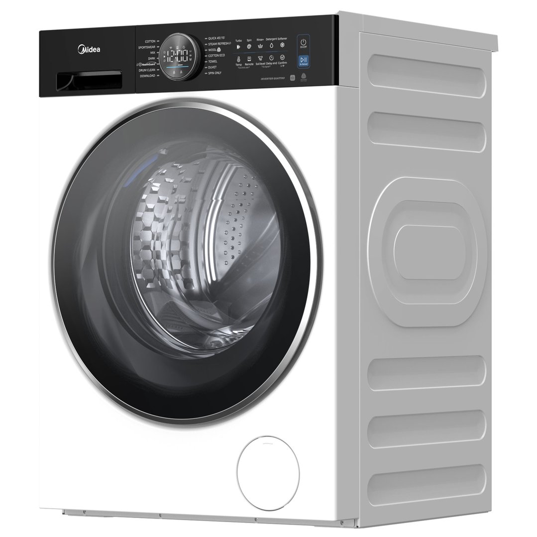 Midea 10kg Front Load Washer - White MF210W100ABW