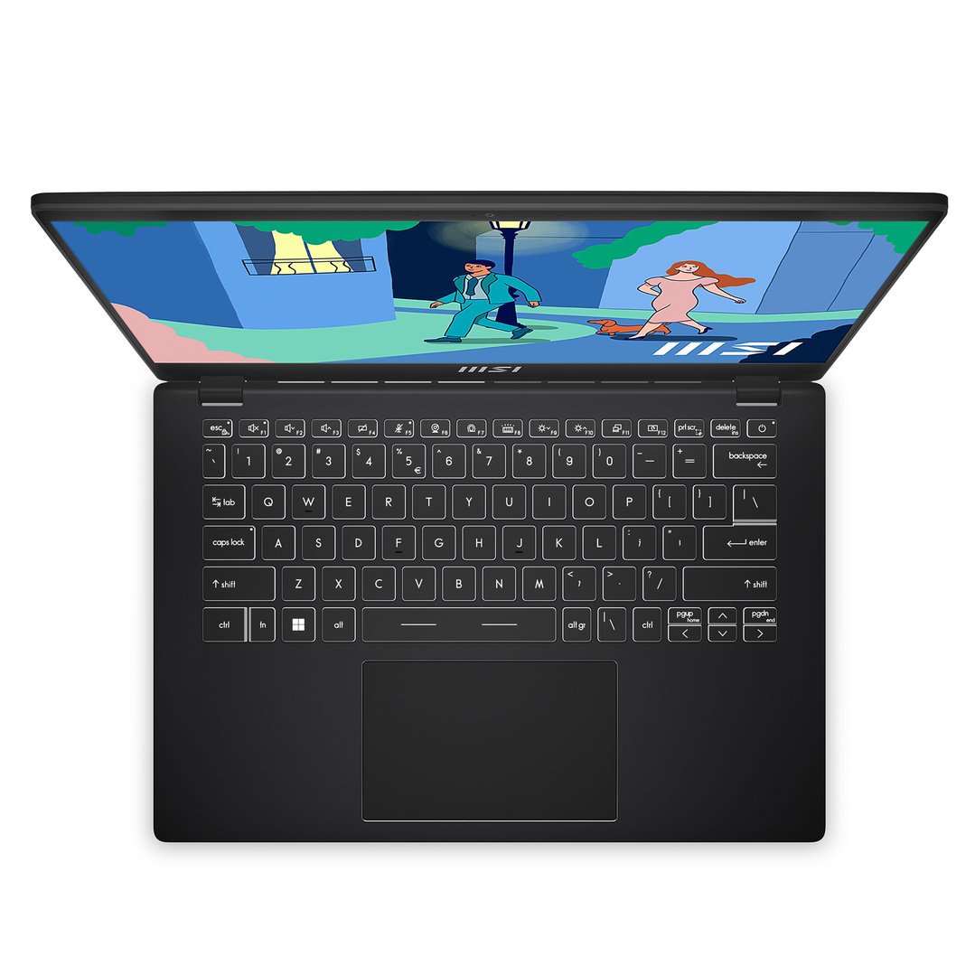 MSI Modern 14" i5-1235U 8GB/512GB SSD Classic Black Laptop C12MO-1445AU