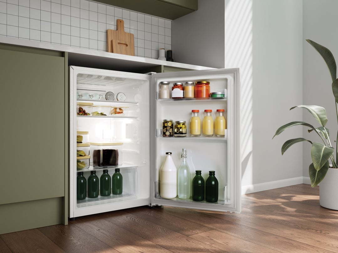 Haier 129L 300 Series White Bar Refrigerator HRF130UW2