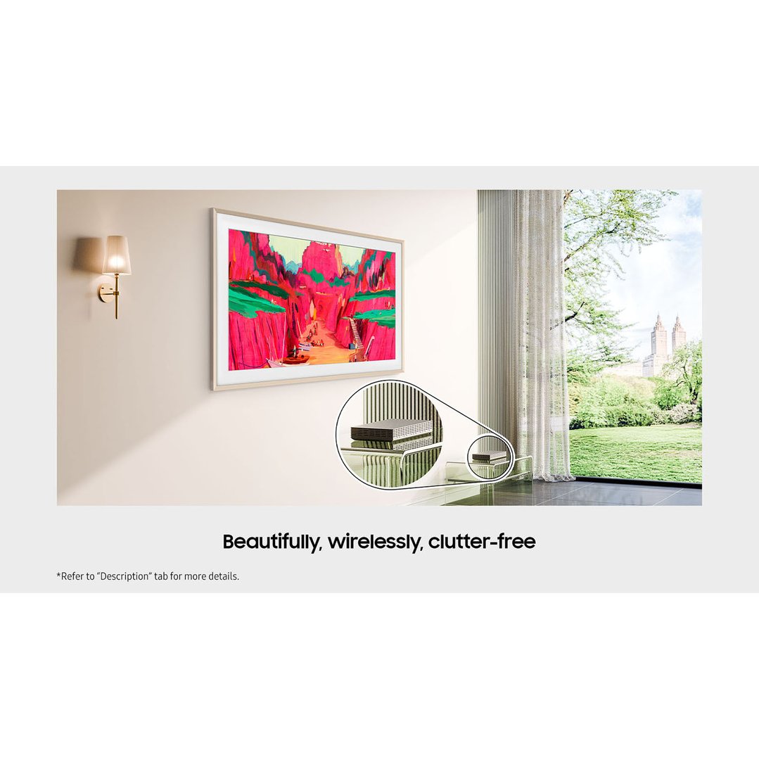 Samsung 75" The Frame Pro NeoQLED 4K MiniLED TV 2025 QA75LS03FWWXXY