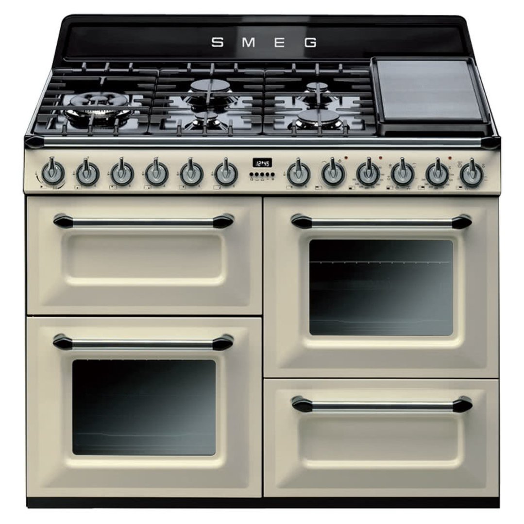 Smeg 110cm Victoria Aesthetic Freestanding Dual Fuel Oven/Stove