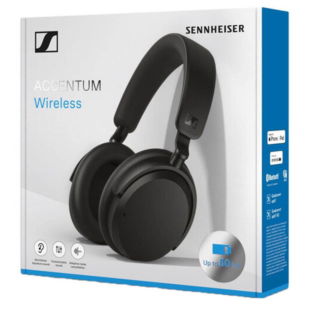 SENNHEISER ACCENTUM Wireless 700174 箱あり Sennheiser ACCENTUM Wireless Headphones Black. 700174 - Bing Lee
