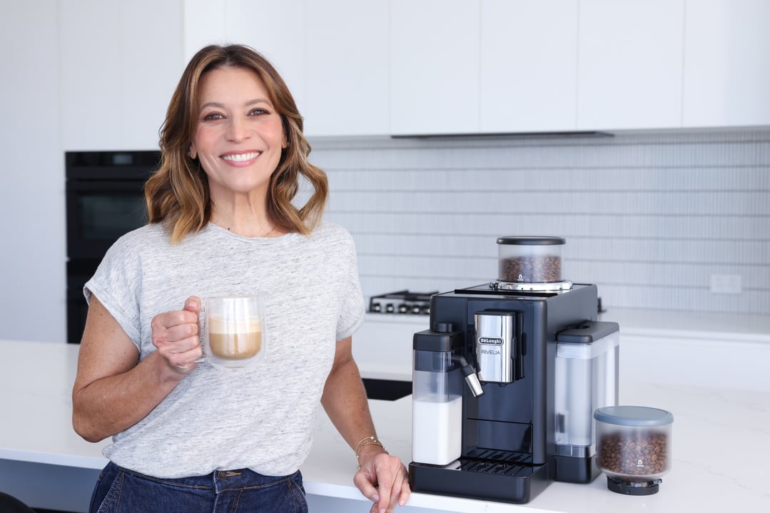 Delonghi Rivelia (Onyx Black) Fully Automatic Coffee Machine EXAM44055B