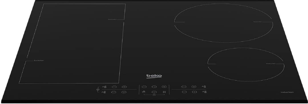 Beko Induction 60 cm Built-In Cooktop with Indyflex Zone BCT600IG