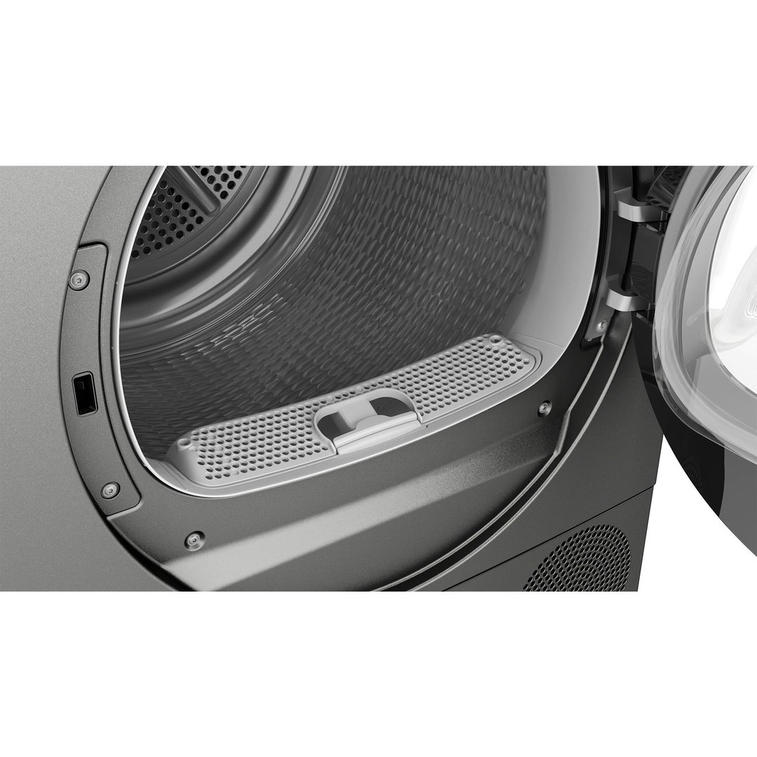Bosch 8kg Series 6 Grey Heat Pump Dryer WQG235DRAU