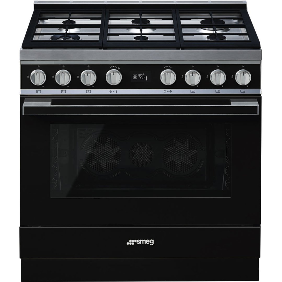 Smeg Portofino By90cm Freestanding Cooker CPF9GPBLA