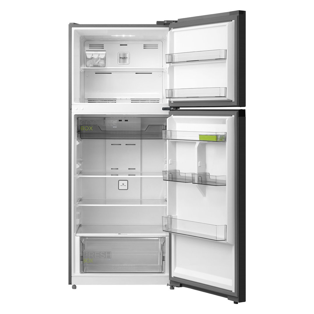 Midea 413L Top Mount Fridge Dark Stainless MDRT580MTF45AP