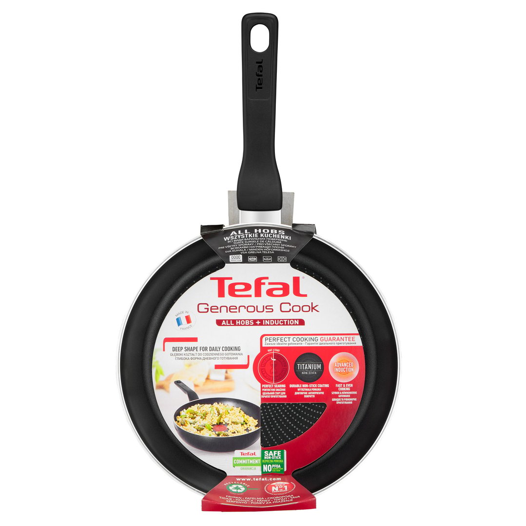 Tefal Generous Cook Induction Non-Stick Frypan 24cm C2780483
