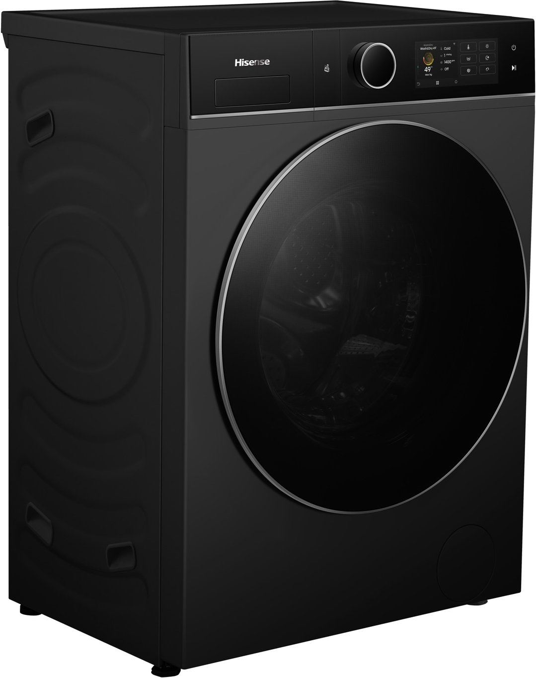 Hisense 12/8KG Black Washer Dryer Combo HCF8I1215HB