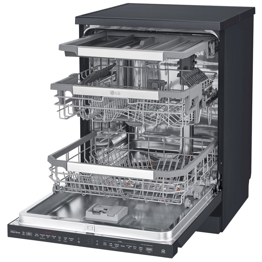 LG 15 Place Quad Wash Dishwasher Matte Black Finish XD3A25MB