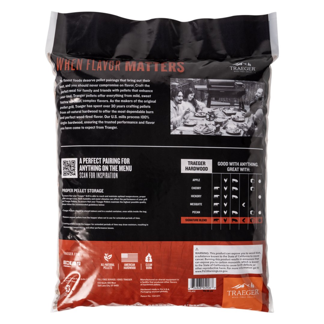 TRAEGER Signature Pellets 9kg Bag PEL331