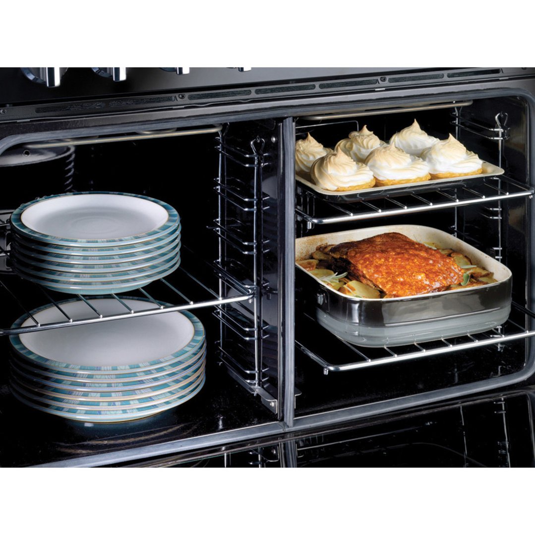 Falcon Professional+ FX 90cm Dual Fuel Upright Cooker Stainless Steel/Chrome PROP90FXDFSSCH
