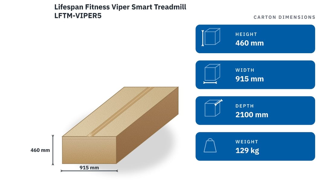 Lifespan Fitness Viper Smart Treadmill LFTM-VIPER5