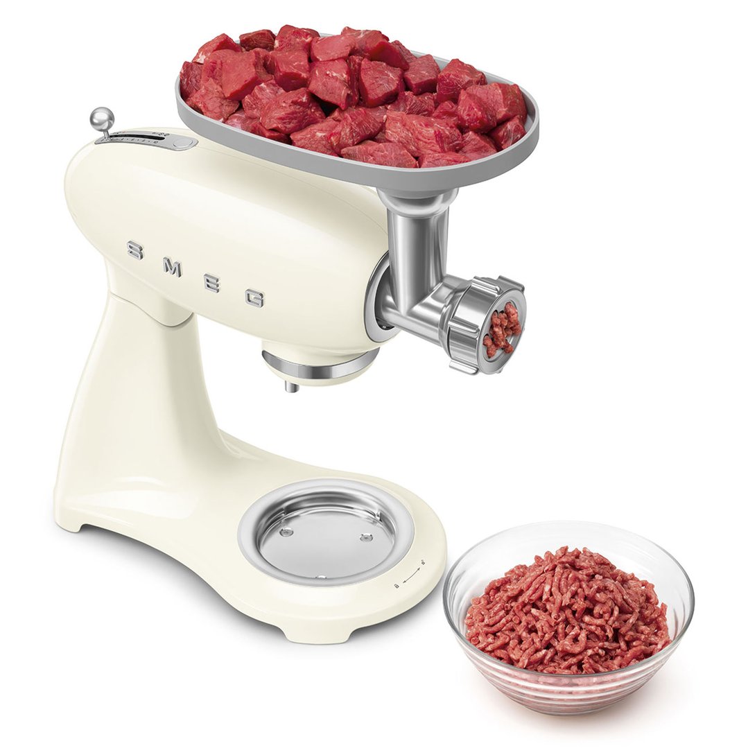 Smeg 50's Style Retro Stand Mixer - Cream SMF05CRAU