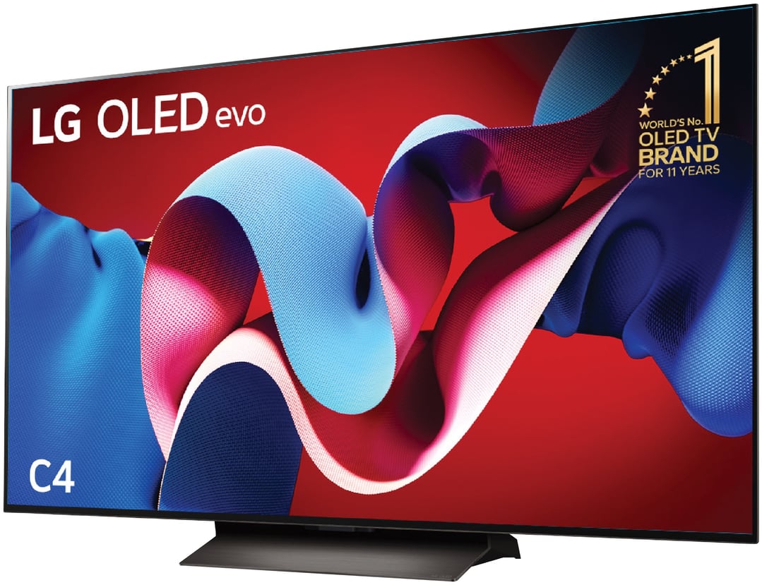 LG 55" OLED Evo C4 4K UHD Smart TV (2024) OLED55C4PSA