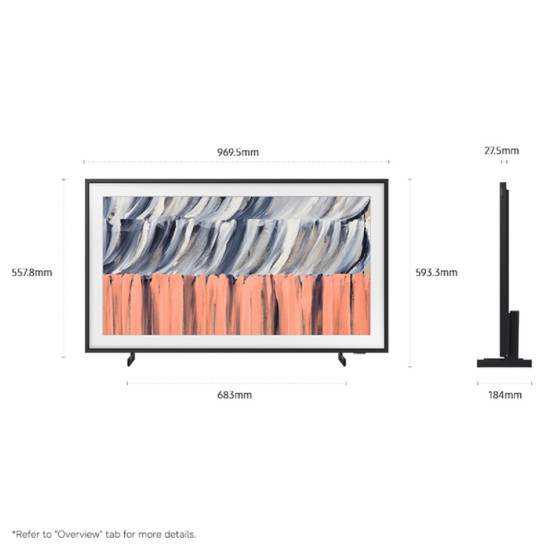 Samsung 43" LS03H The Frame QLED 4K Smart TV 2026 QA43LS03HEWXXY