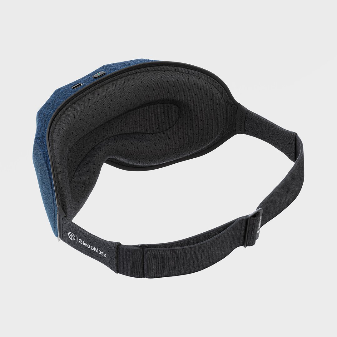 Therabody SleepMask - Ultra-Comfortable 100% Blackout Eye Mask With Gentle Massaging Vibration SM0004081-1A30