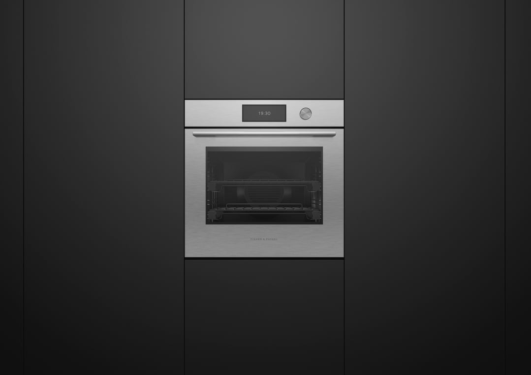 Fisher & Paykel 60cm Contemporary Combi-Steam Oven, Brushed Silver OS60SACHUDX5