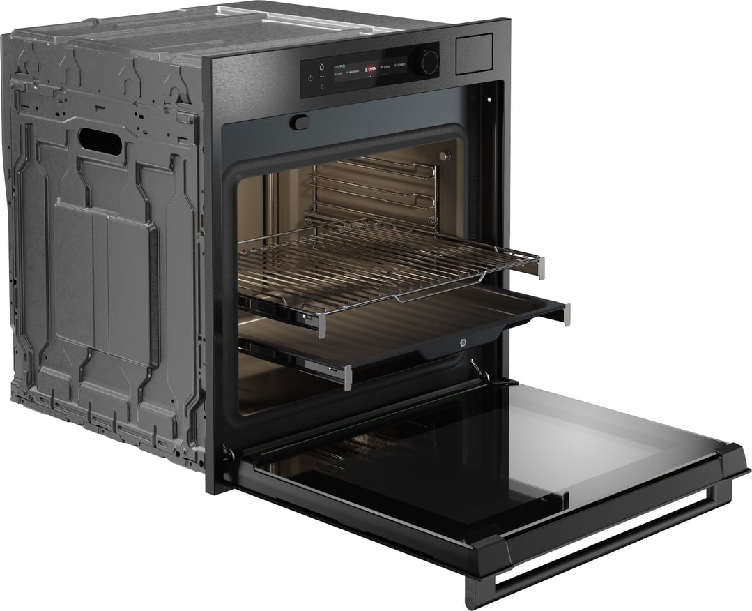 ASKO Craft Frame 60cm Combi Steam Oven - Black Steel OCS66BSH-AU