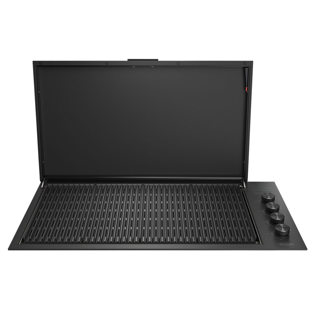 Beefeater 6-Burner Built In Gas BBQ with Lid, Colour Matched to COLORBOND® Steel Monument® Finish - ProLine Series BSL158DB