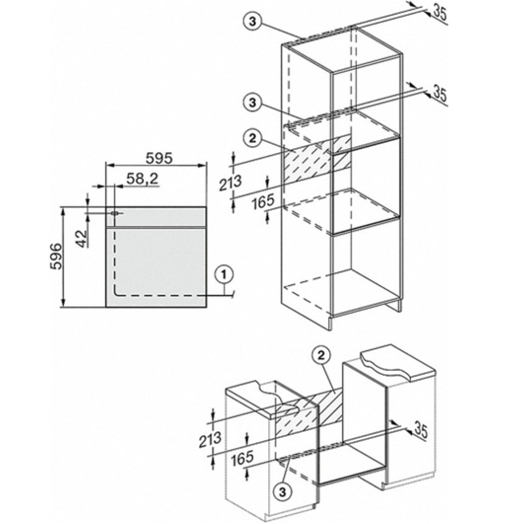 Miele PureLine CleanSteel60cm Wide Oven H22671B. Buy Online with