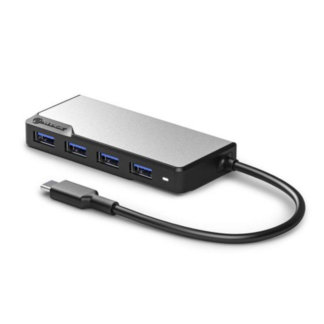 Alogic USB-C Fusion SWIFT 4-in-1 HubSpace Grey UCFUUA-SGR