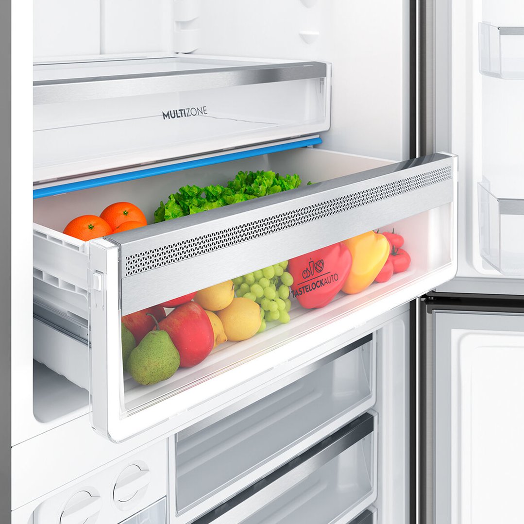 Electrolux 496L UltimateTaste 500 Bottom Mount Fridge - Silver EBE5002SD-R