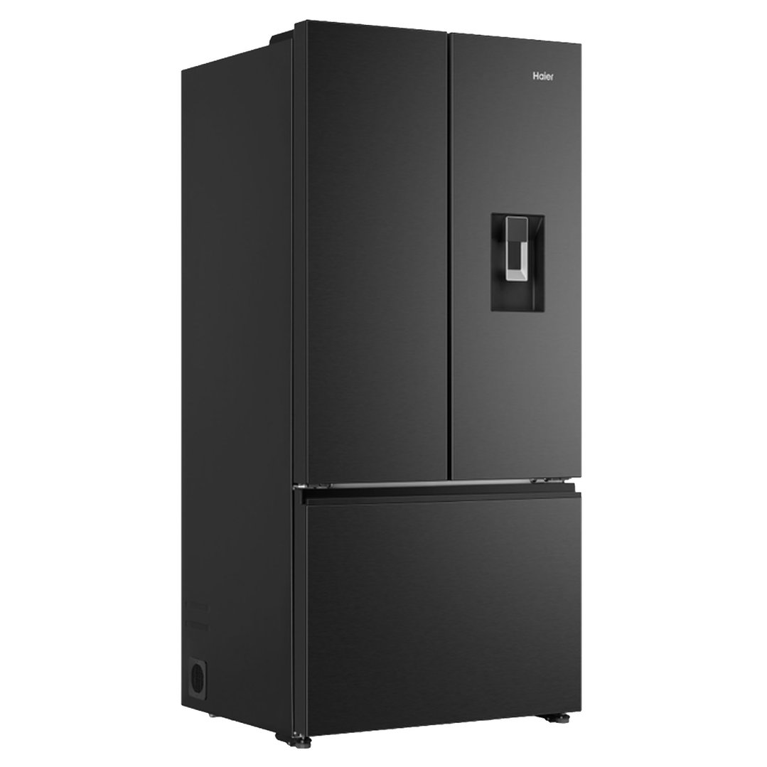 Haier 509L 500 Series French Door Refrigerator Freezer Black HRF510FHC