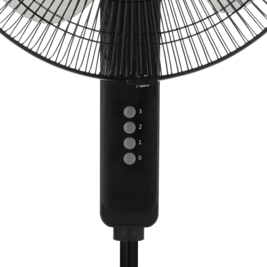 Inalto Pedestal Fan Black IPFS14TB