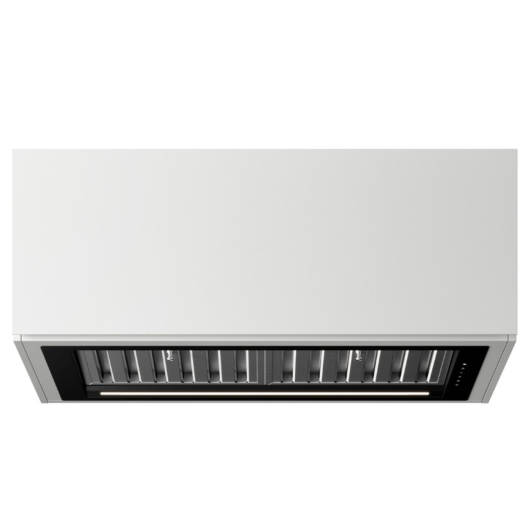 Belling 90cm Undermount Rangehood, Matte Black BU90B