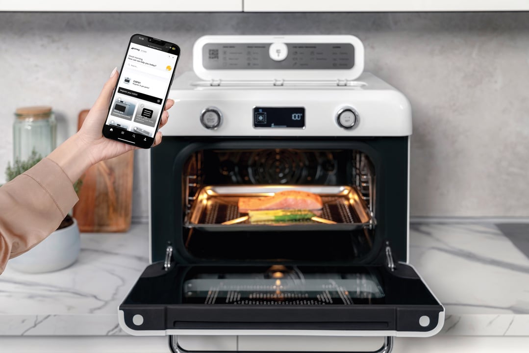 Smeg Benchtop Combi-Steam Oven - White COF01WHAU