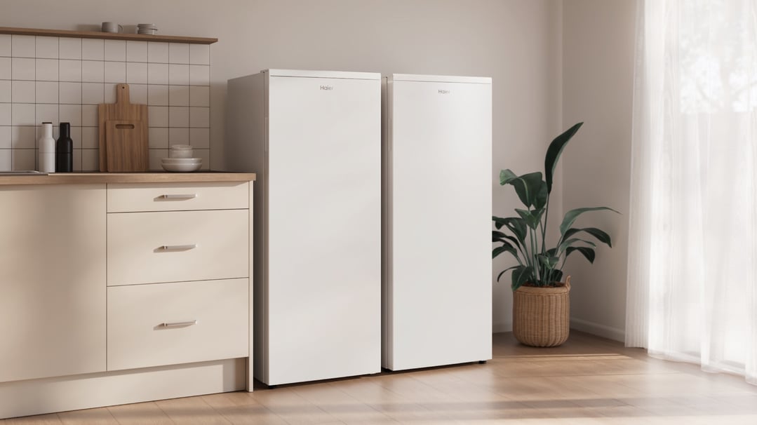 Haier 223L 300 Series Vertical Refrigerator White HRF220VW