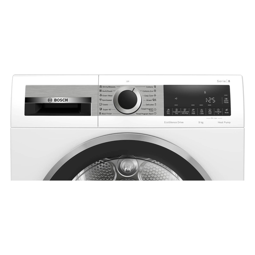 Bosch 9kg Series 8 Heat Pump Dryer WQG24201AU